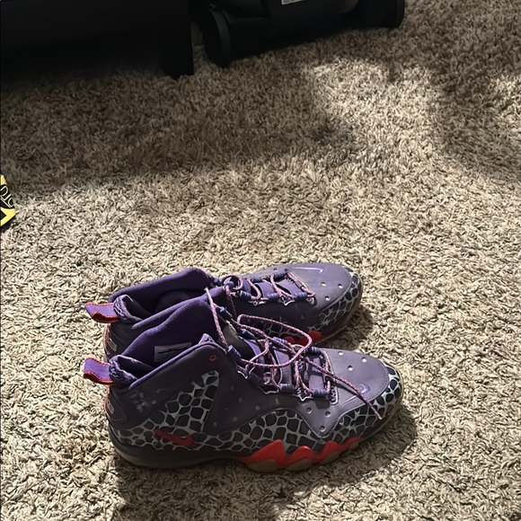 Nike Purple and Red Athletic Shoes - Picture 1 of 3